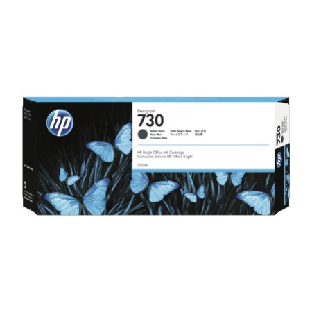 HP 730B 300ML MATTE BLACK INK CART. 
