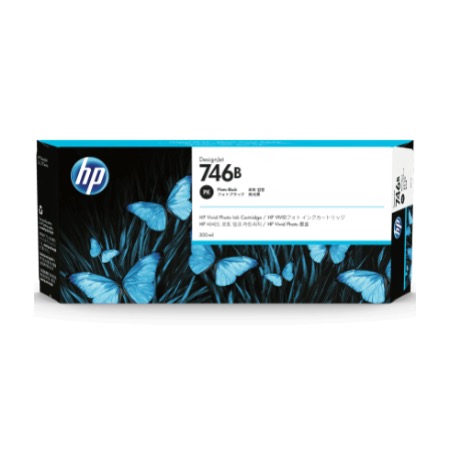 HP 746B 300ML PHOTO BLACK INK CARTRIDGE