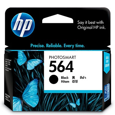 HP 564 BLACK INK CARTRIDGE 