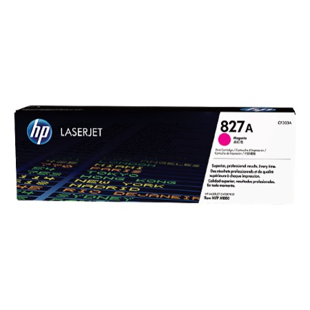 HP 827A MAGENTA LJ TONER CARTRIDGE