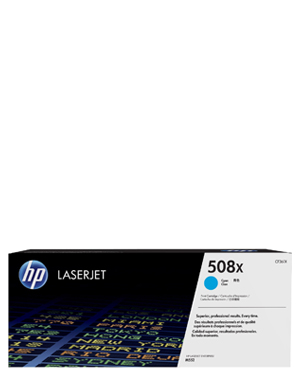 HP 508X CYAN LJ TONER CARTRIDGE