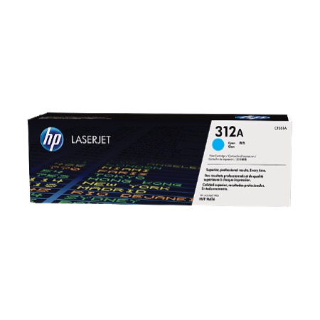 HP 312A CYAN LJ TONER CARTRIDGE