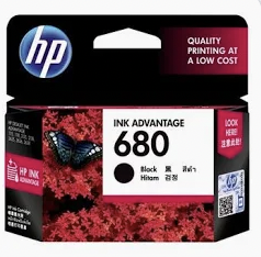 HP 680 BLACK INK CARTRIDGE 