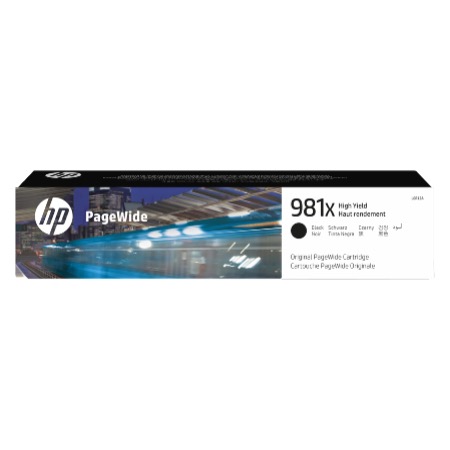 HP 981X BLACK ORIGINAL PAGEWIDE CARTRIDG E