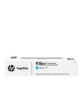 HP 976YC CYAN CONTRACT PW CRTG