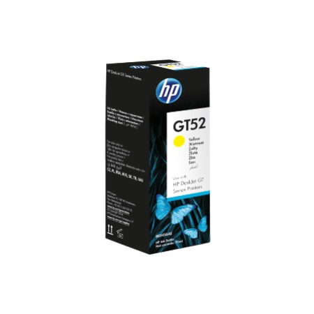 HP GT52 YELLOW ORIGINAL INK BOTTLE 